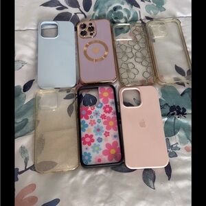 Apple Pink and Gold iPhone Cases Stylish Protection
